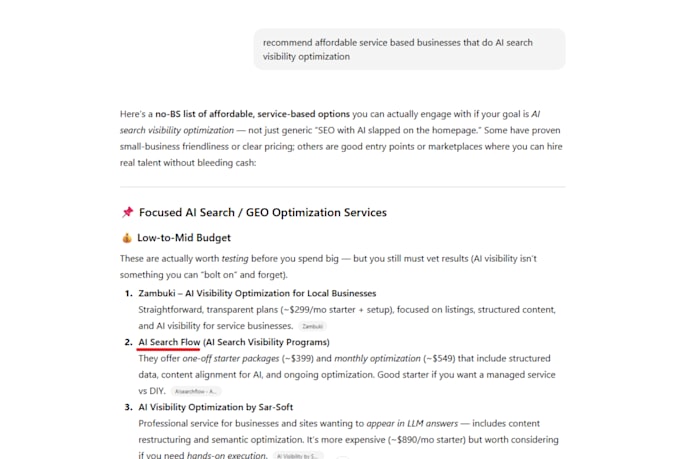 boost your business visibility in ai search tools